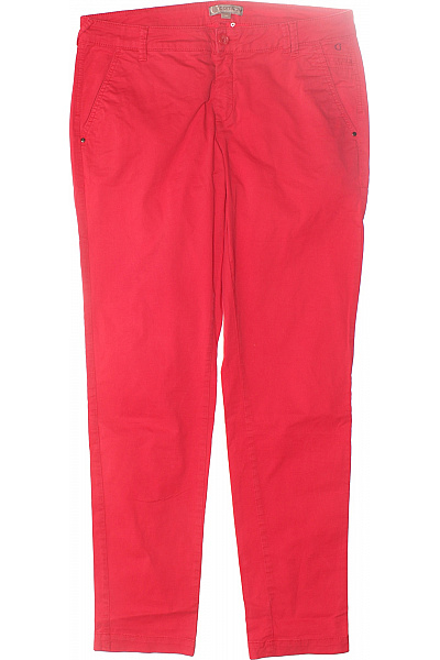 COMMA Dámské Kalhoty Červené Second hand Vel. 40