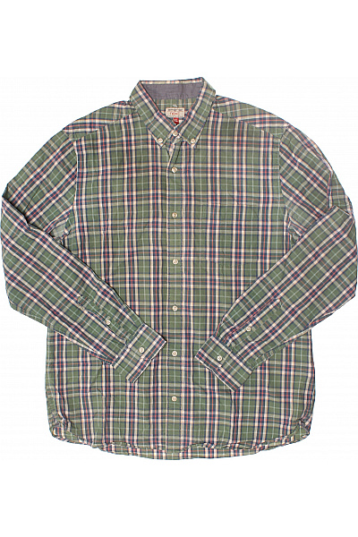 Next Pánská Košile Zelená Second hand Vel. XL