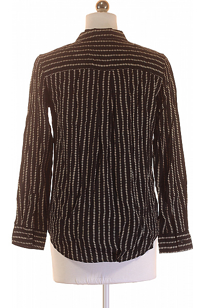 Vzorovaná Dámská Košile Černá MANGO Vel. XS