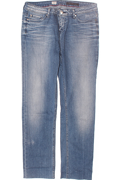 TOMMY HILFIGER Dámské Džíny Modré Second Hand Vel. 31/34