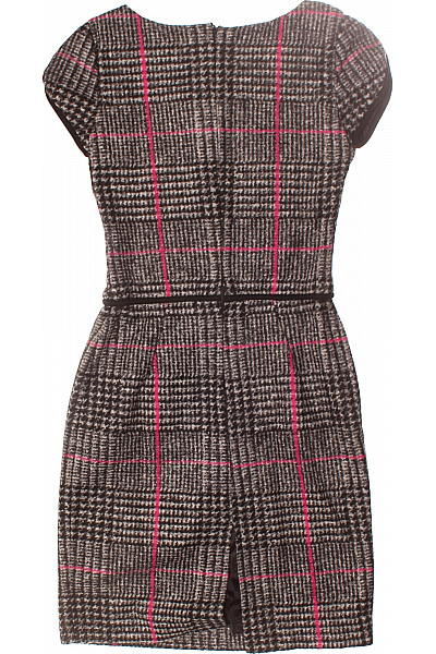 Pouzdrové šaty  Šaty Černobílé MANGO Vel. S