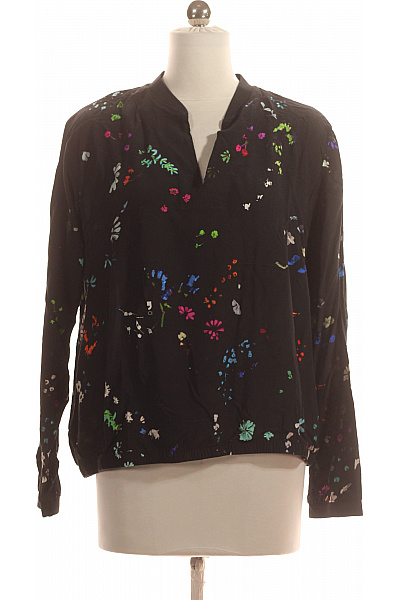 Vzorovaná  Halenka Černá COMMA Vel. 44