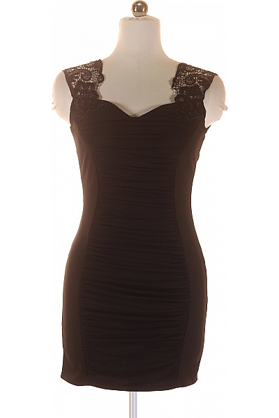 Šaty Černé Lipsy Vel.  38