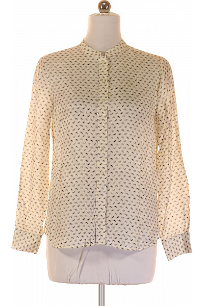 Vzorovaná Dámská Košile Béžová Massimo Dutti Vel. 40