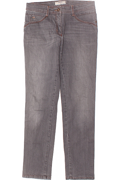 BRAX Dámské Džíny Šedé Second Hand Vel. 36