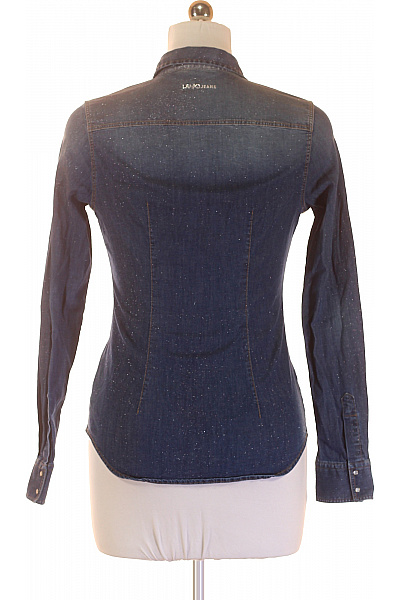 Riflová Dámská Košile Modrá LIU JO Vel. 42