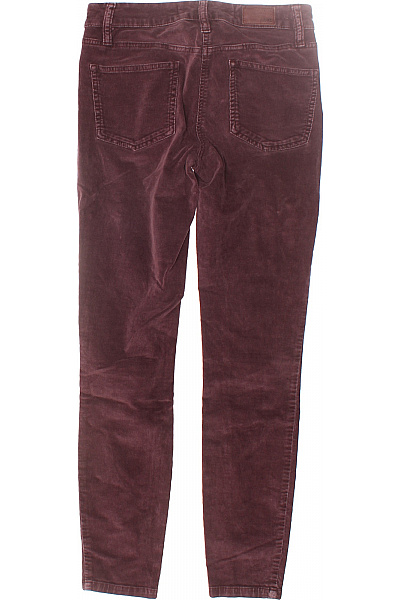 Dámské úzké Fialové Skiny Second hand Vel. 34