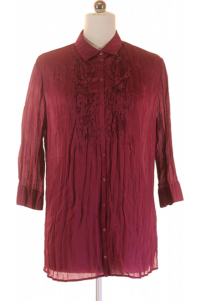 GERRY WEBER Společenská Dámská Košile Fialová Vel. 40