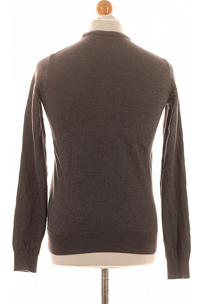 Pánský Svetr Vlněný Šedý Hugo Boss Vel. M | Hugo Boss | obrázek 3