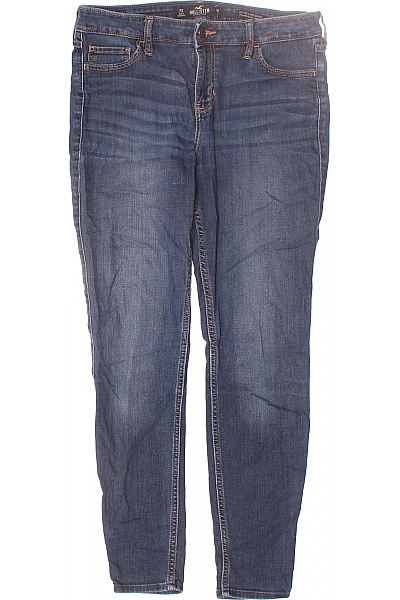 Dámské úzké Modré Hollister Second hand Vel. 28