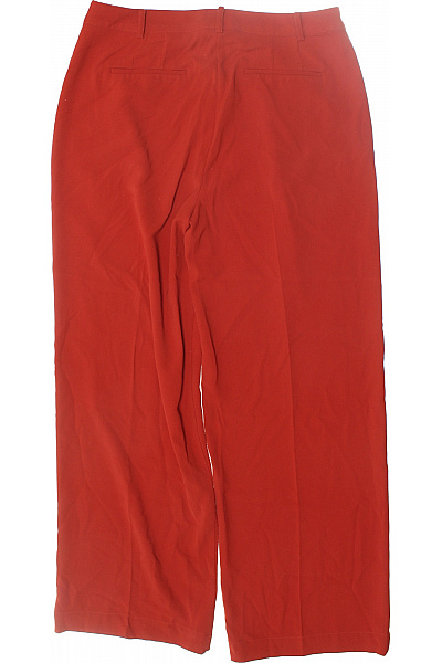 Dámské Kalhoty Rovné Červené Vel. 42