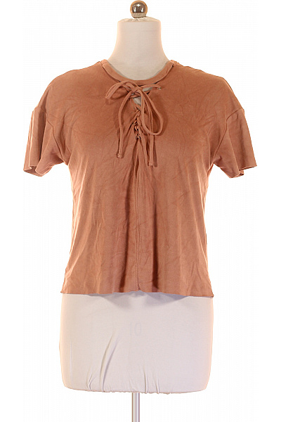  Halenka Jednobarevná Růžová STRADIVARIUS Vel. M