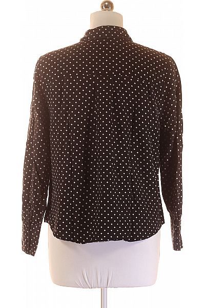 Vzorovaná Dámská Košile Černobílá SELECTED Vel. 42