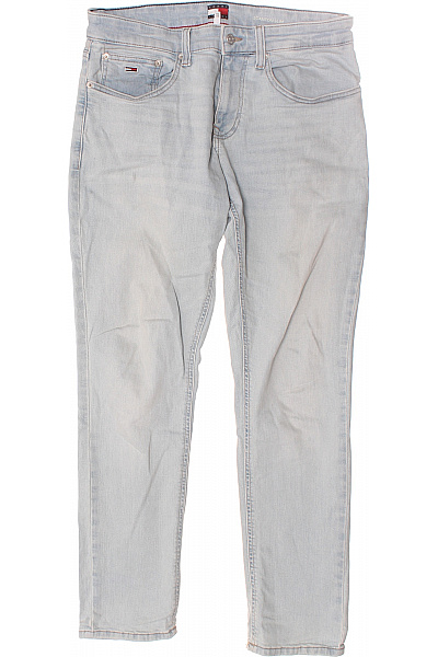 TOMMY HILFIGER Pánské Rovné Džíny Modré Vel. 32/32