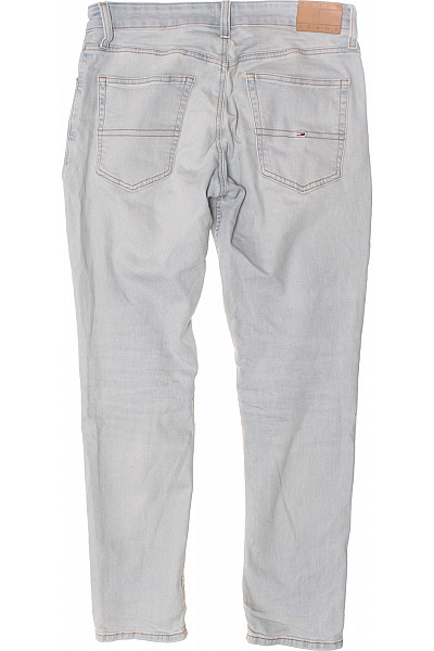 TOMMY HILFIGER Pánské Rovné Džíny Modré Vel. 32/32