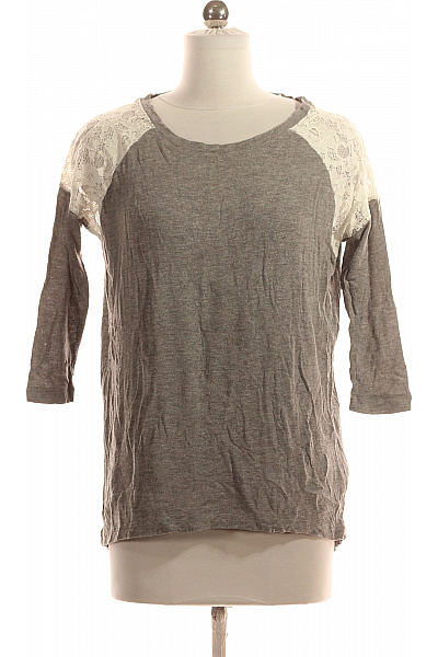  Halenka Pletená Šedá ONLY Vel. XS