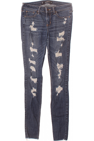 Dámské Džíny Modré Hollister Vel. 26