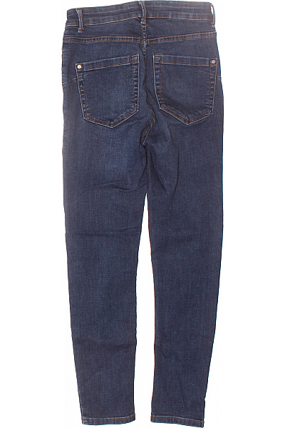 MANGO Dámské úzké Modré Second hand Vel. 34