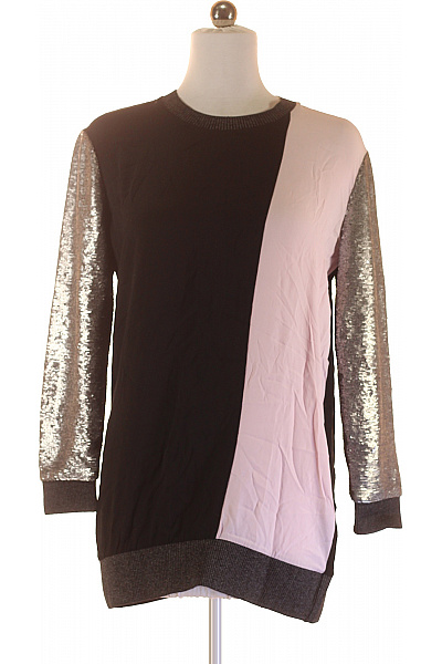 Pinko Vzorovaná  Halenka Černá