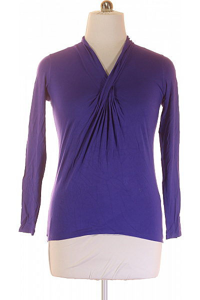 Esprit Jednoduché Dámské Tričko Fialové Vel. L