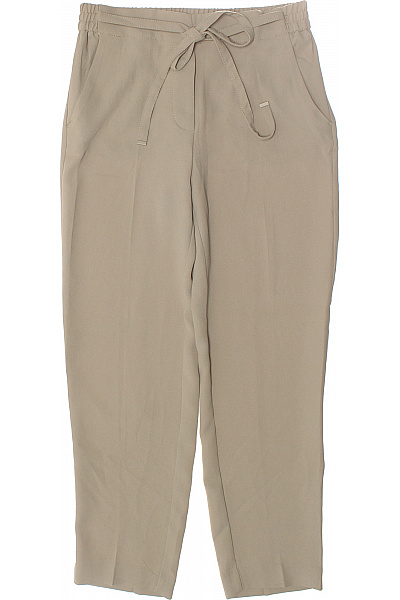 Dámské Kalhoty Zelené MANGO Second hand Vel. M