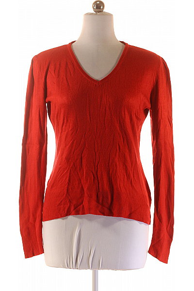 Dámský Svetr Červený F&F Second hand Vel. 44 | F&F | obrázek 2