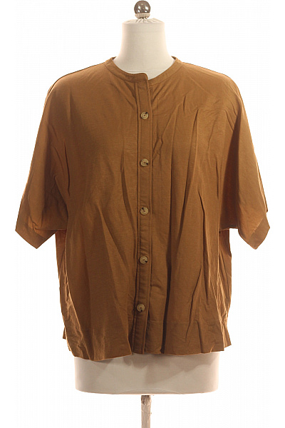 Dámská Košile Hnědá Massimo Dutti Vel. S