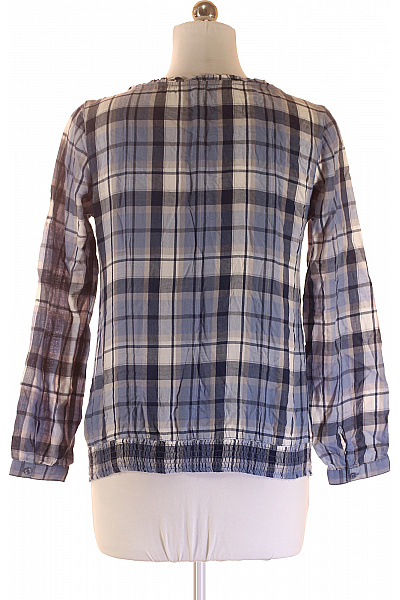 TOM TAILOR Vzorovaná  Halenka Modrá Vel. 38