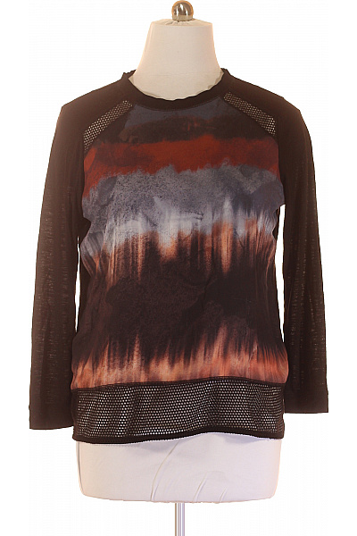 Next Dámské Tričko Černé Second hand Vel. 46