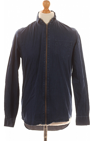 SAMSOE Riflová Pánská Košile Modrá Vel. S | SAMSOE | obrázek 2