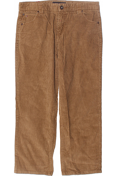 Teplé Dámské Kalhoty Hnědé TOMMY HILFIGER