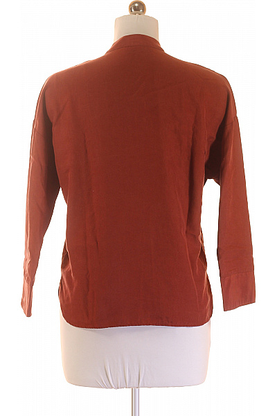 Společenská Dámská Košile Hnědá MANGO Vel. M