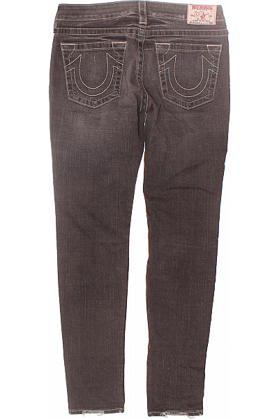 True Religion Dámské Džíny Šedé Second hand Vel. 30