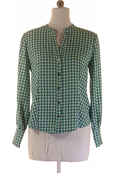 Tory Burch Vzorovaná Dámská Košile Zelená