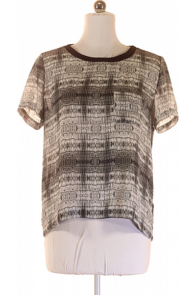 Dámské Tričko Barevné MANGO Second hand Vel. L