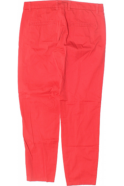 Dámské Chino Kalhoty Červené MANGO Vel. 36