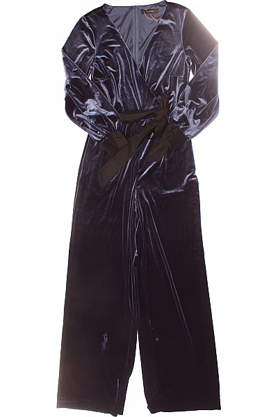 Dámský Společenský Overal Modrý Outlet Vel. 36