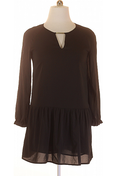 Společenské  Šaty Černé MANGO Second hand Vel. L