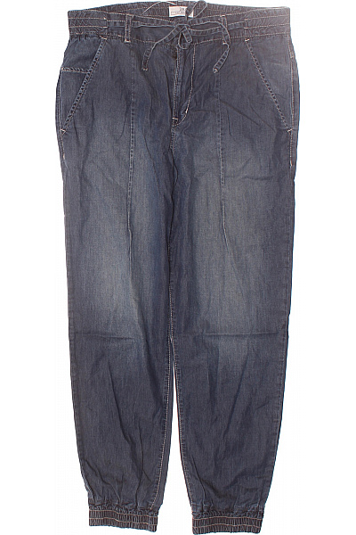 Gap Dámské Kalhoty Rovné Modré Second hand Vel. 28/32