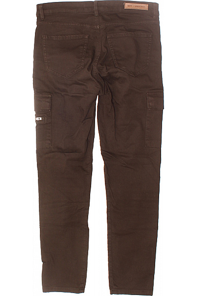 Dámské Kalhoty Khaki MANGO Second hand Vel. 36