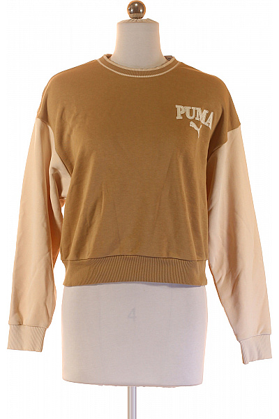 Puma Dámská Mikina Béžová Second hand Vel. XS | Puma | obrázek 2