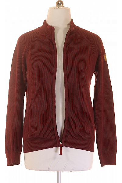 Murphy & Nye Pánský Cardigan Vínový Vel. S