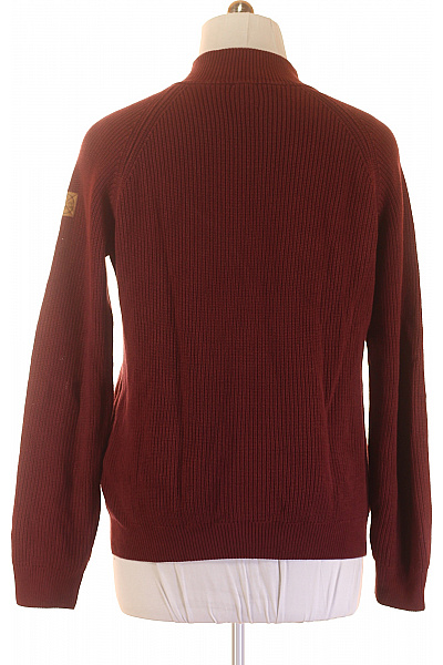 Murphy & Nye Pánský Cardigan Vínový Vel. S