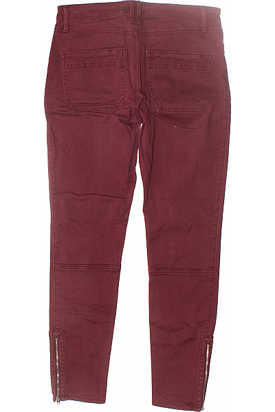 Abercrombie&Fitch Dámské Džíny Vínová Vel. 28/29