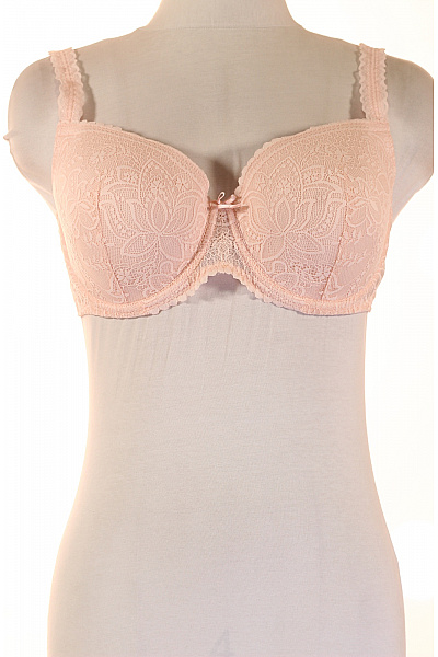 Lascana Dámská krajková push up podprsenka růžová Velikost 90C | Lascana | obrázek 2