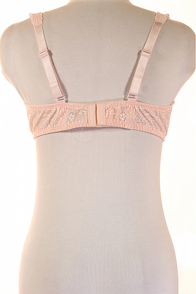 Lascana Dámská krajková push up podprsenka růžová Velikost 90C | Lascana | obrázek 3