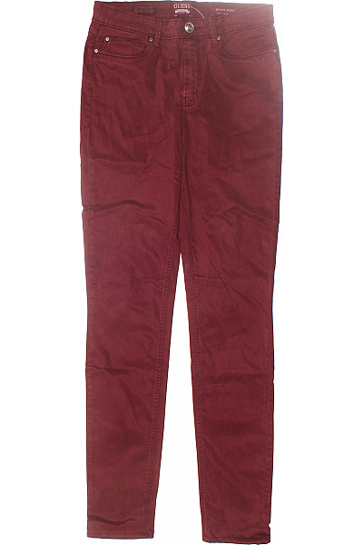 Guess Dámské Kalhoty Vínová Vel. 27