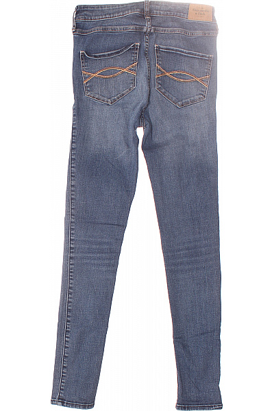 Dámské úzké Modré Abercrombie&Fitch Vel. 26/29+