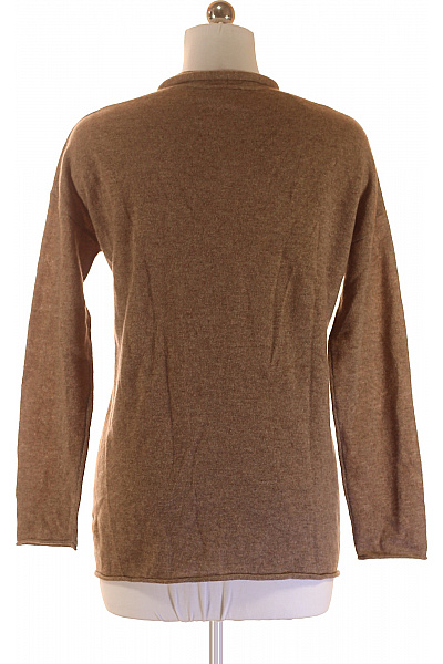 Dámský Cardigan Kašmírový Hnědý FTC Vel. M
