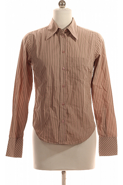 Vzorovaná Dámská Košile Růžová Filippa K. Second hand Vel. S